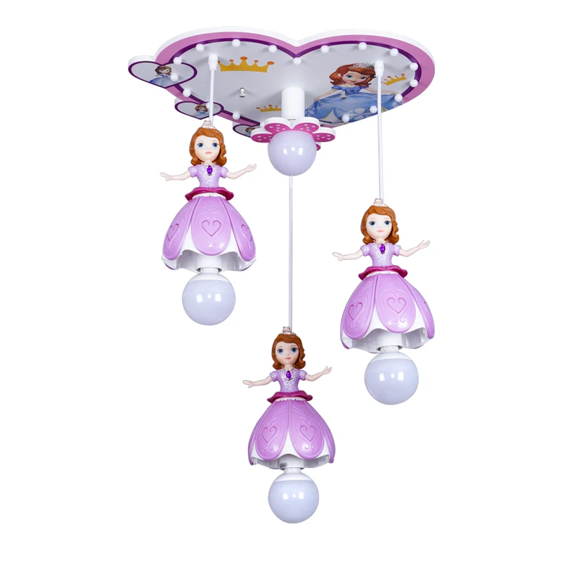 

Originality Bedroom Pink Colour Sweet Dream Cozy Countryside Cartoon House Children Lanterns Lamps