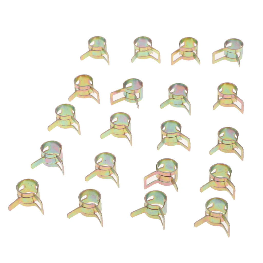 

Fuel Line Hose 1/4 Inch Inside Diameter & 20Pieces Hose Clamps