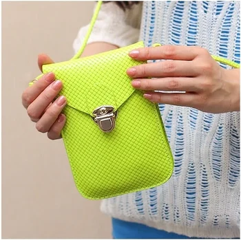 

11 Colors Fashion Casual Women PU Leather Mini Bag Handbag Purse Portable Solid Women Single Shoulder Messenger Flap Bags