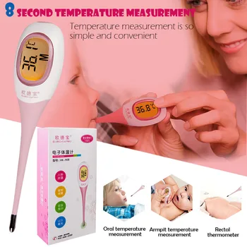 

Fashion New Thermometer Baby Adult Household Electronic Thermometer Precision Thermometer термометр цифровой @35