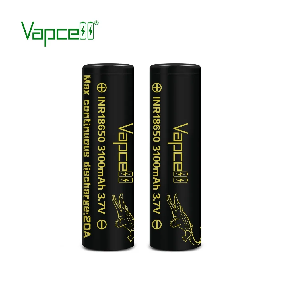 Vapcell 18650 батареи rewrap VTC6 3100mAh 20A литий-ионный аккумулятор для фонарика/электроинструментов