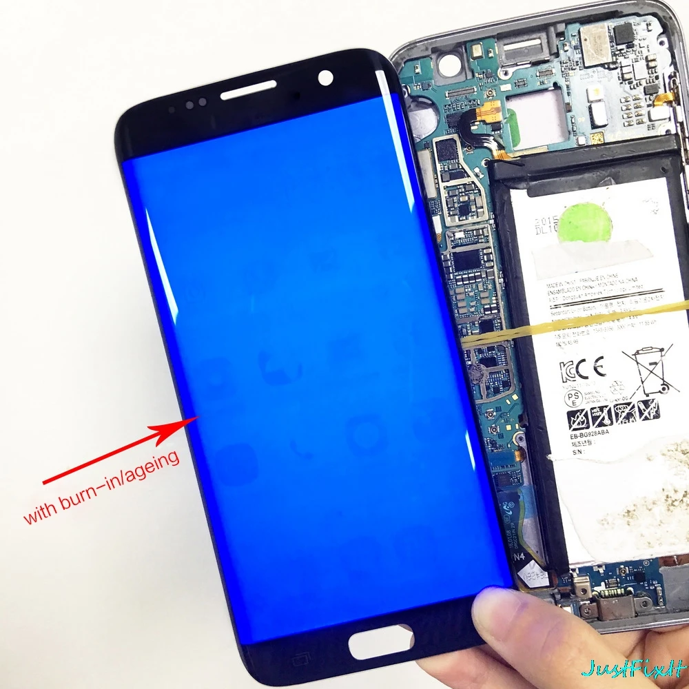 Super AMOLED для Samsung Galaxy S7 edge G935F G935fd ЖК дисплей с сенсорным экраном и дигитайзером 5