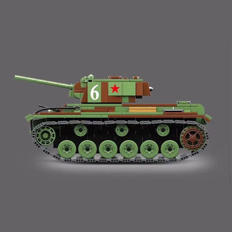 Нестандартный набор армейских танков блочные игрушки для детей старше 6