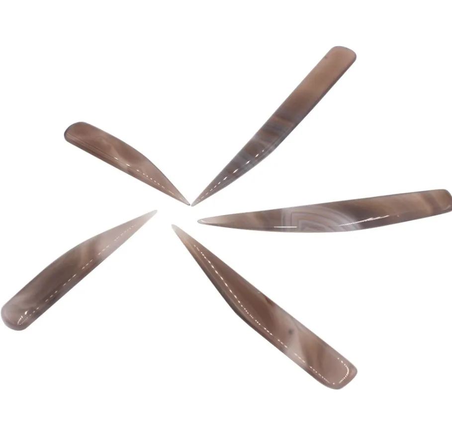 Free Shipping Agate Burnisher Polishing Knife shape ring bangle