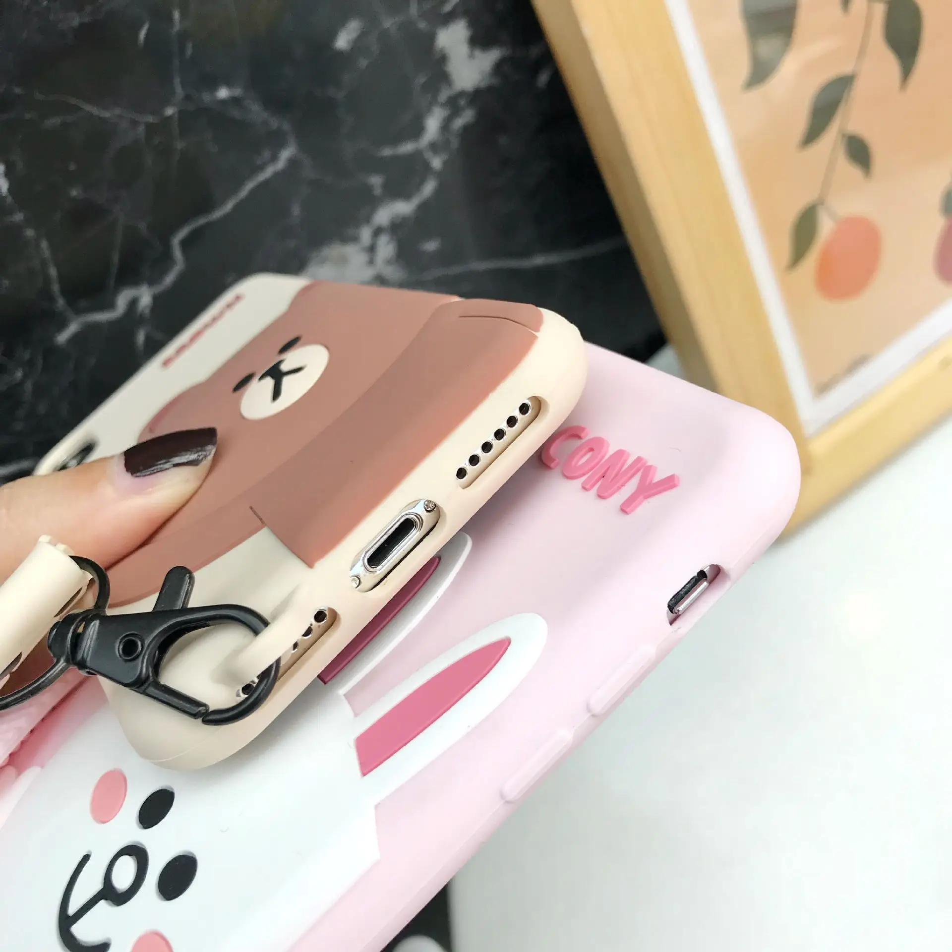 Классный мультяшный чехол для телефона iPhone X XR 6 6s plus милый защитный чехол для телефона iPhone Xs Max 7 8 plus