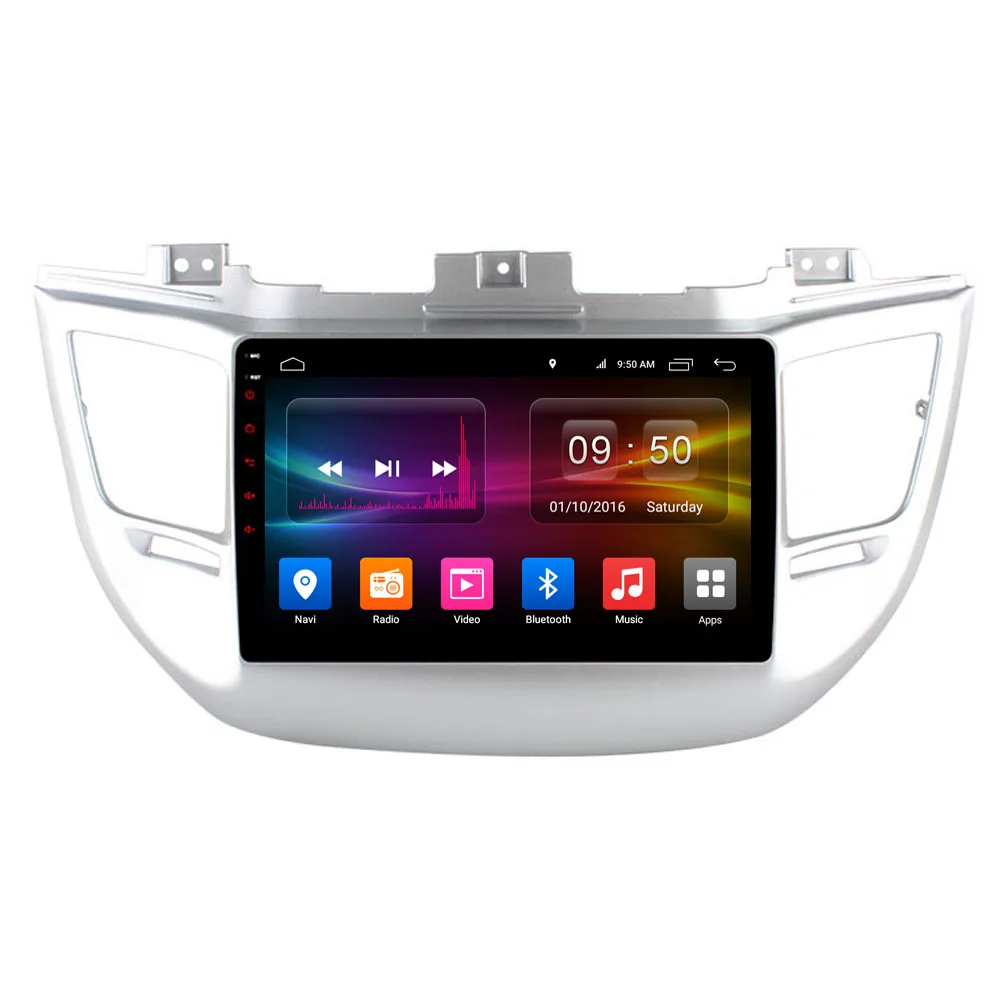 Автомобильный мультимедийный плеер для hyundai ix35 Tucson Восьмиядерный Android Радио Навигация MirrorLink DSP+ камера заднего вида