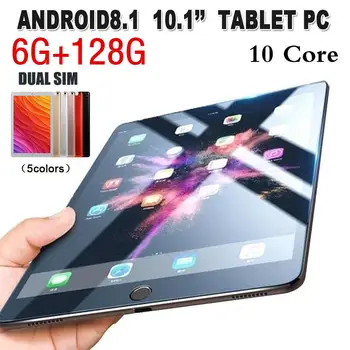 

2020 Newest 10 inch Android 8.0 Tablet PC 3G 4G Octa Core 4GB RAM 64GB ROM GPS Tablet PC 10" IPS 1280*800