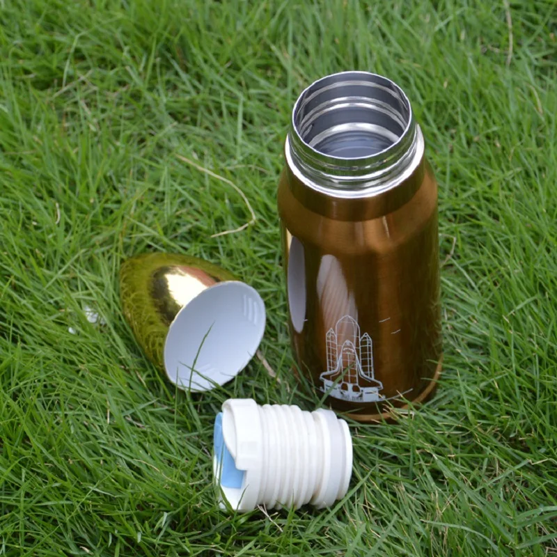 Пуля термос с вакуумной изоляцией термосы для армейского человека бутылка для воды кофе держать горячей холодной двойной стенкой вакуумной изоляцией Термокружка