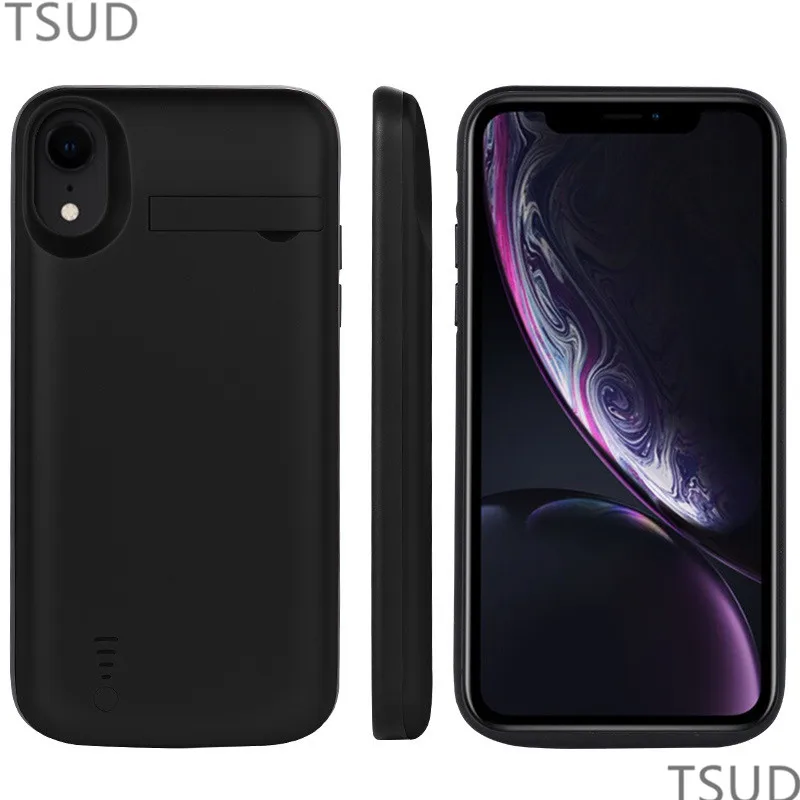 5000 мАч подставка держатель батарея зарядное устройство чехол для iphone x xs внешний портативный беспроводной зарядный чехол для iphone x xs роскошный