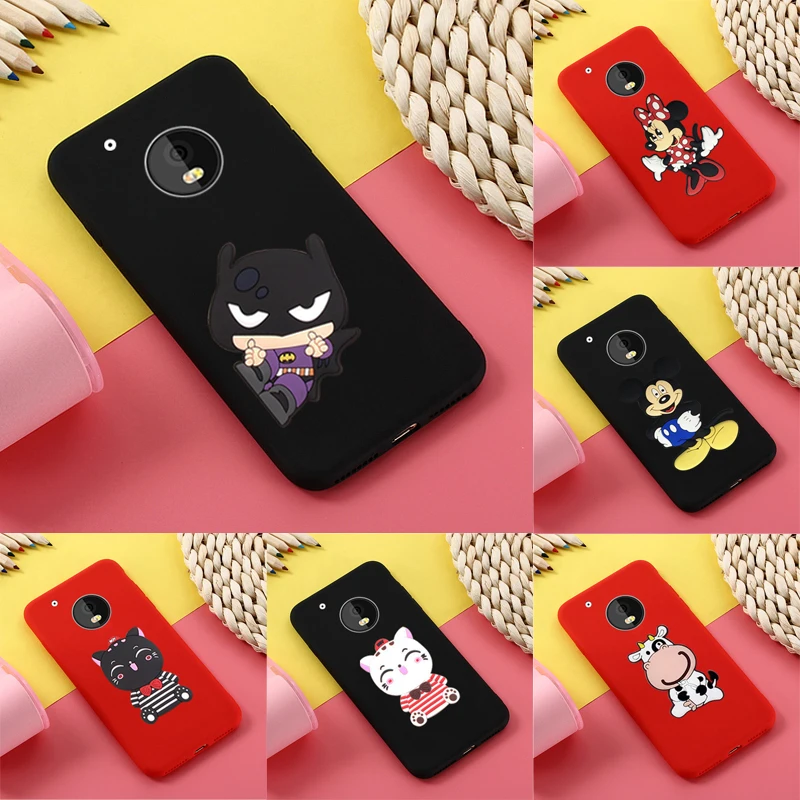 Чехлы TRISEOLY для телефона Motorola Moto G 5 Plus силиконовый чехол с 3D рисунком из