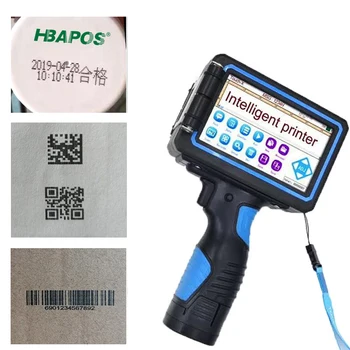 

Portable Handheld Thermal Inkjet Printer 12.7mm/25.4mm/50.8mm Variable QR Bar Batch Code Date Number Logo Expiry Print Machine