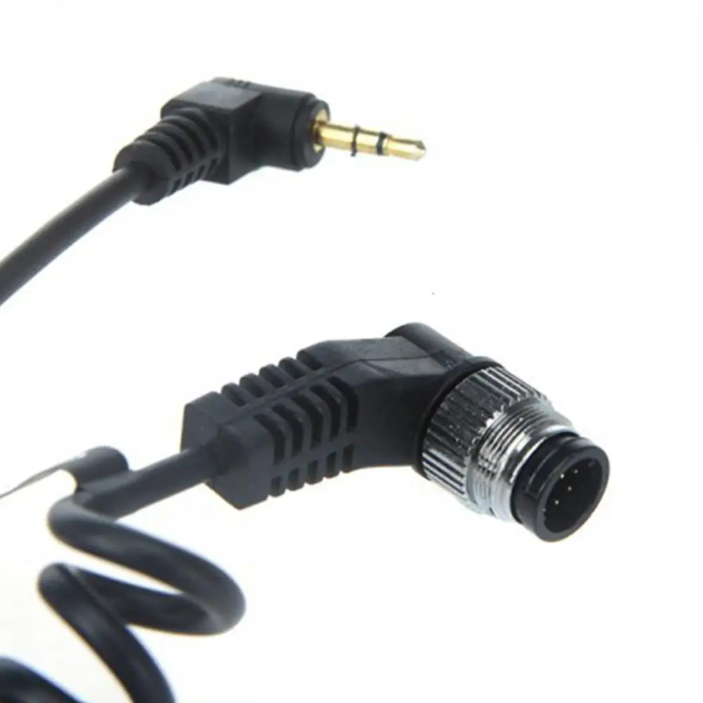Stretching 100CM Link Line 2.5MM Connector 1N Camera Shutter Remote Control Flasher Trigger Connection Spring D300 D70 | Электроника