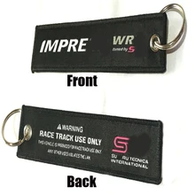 Гоночный Автомобиль Стайлинг метки креативный брелок Брелок-сувенир для STI Imperza WRX