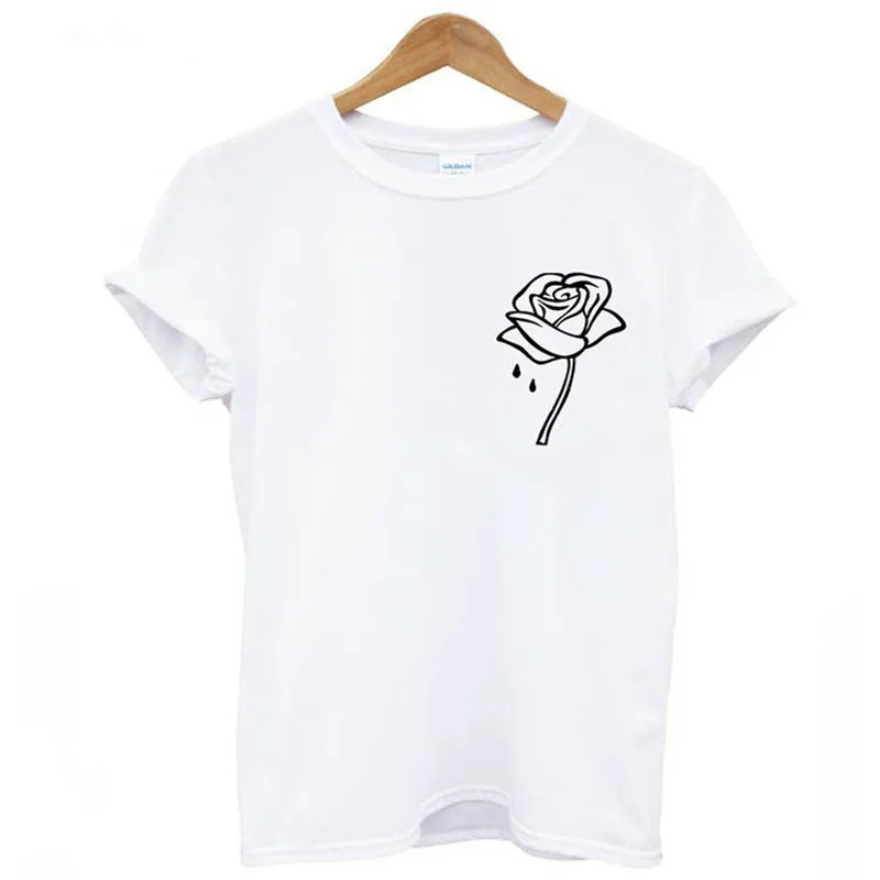 Casual t shirt 9002X Новинка Харадзюку женские футболки летняя мода VOGUE футболка с круглым вырезом женские футболки Топы повседневные женские футболки размера плюс S-XL - Цвет: Casual t shirt 9002X