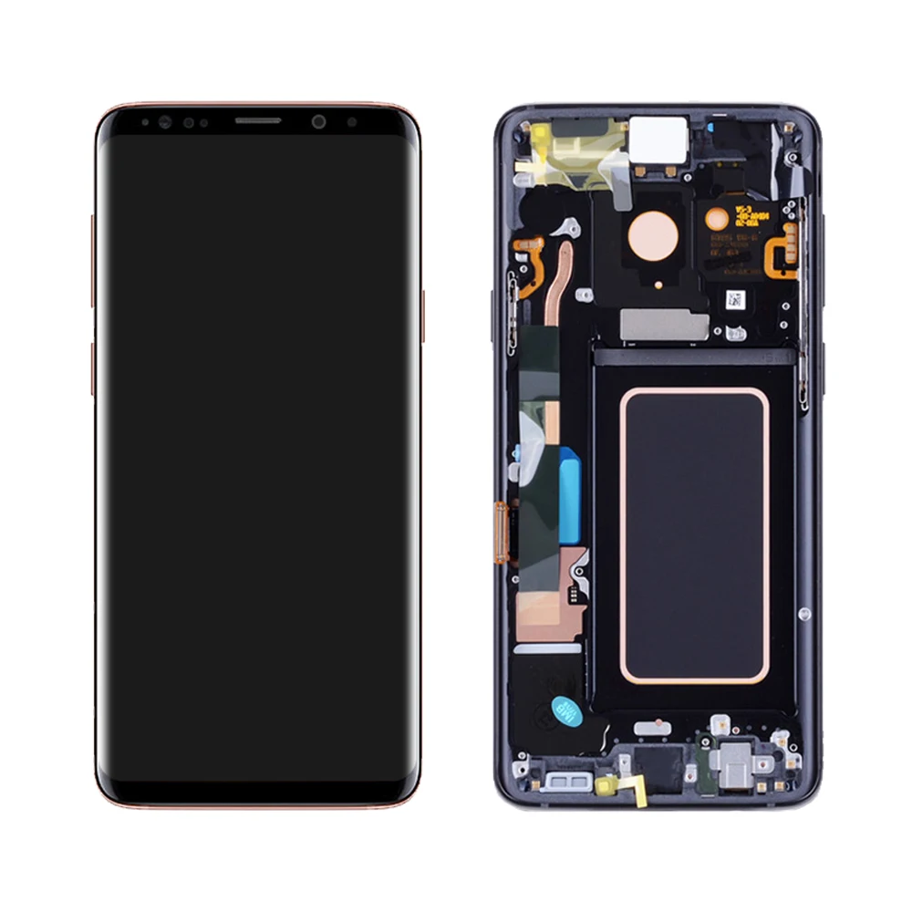 Для samsung Galaxy S9 Plus ЖК сенсорный экран дигитайзер в сборе для samsung S9 Plus дисплей с рамкой Замена G965