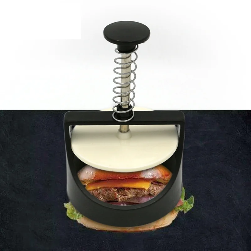 

1 Set Kitchen Plastic Stuffed Burger Press Sliders Patty Mold Meat Maker Cooking Tool Quality Food Grade Kitchen Poultry Tool