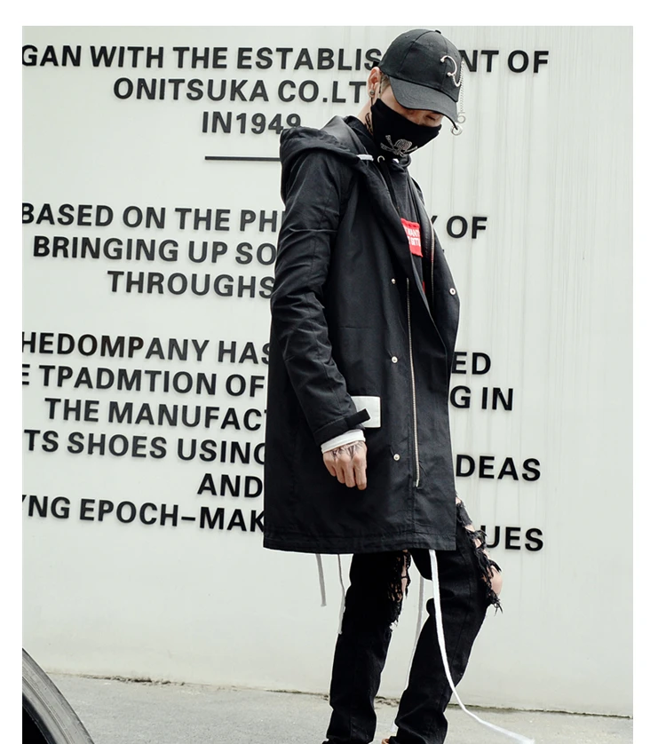 Jeans Man Dark Energy Han Edition Slim Pants Beggars Wear Ragged Trousers Stylish Men's Casual Pants