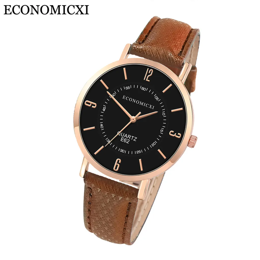 Reloj mujer модные часы для женщин женские часы с кожаным ремешком Кварцевые аналоговые круглые наручные часы женские часы