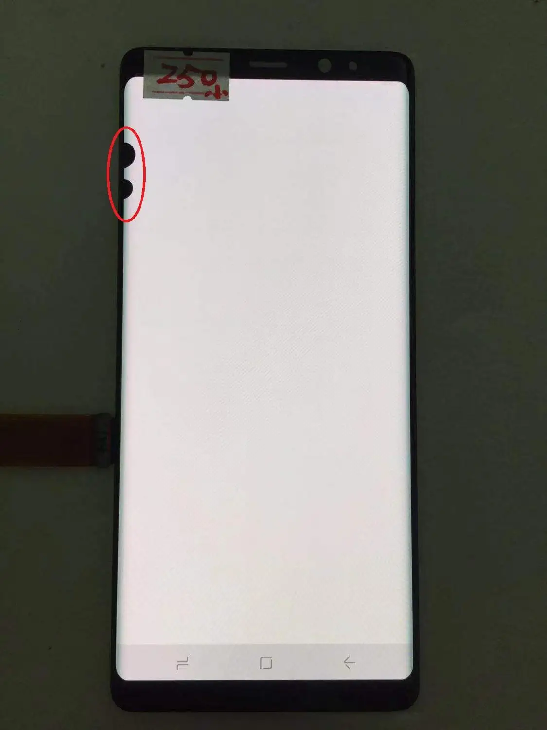 NO.250 With SBI AMOLED дисплей для SAMSUNG Galaxy NOTE8 lcd N950U N950I N950F дисплей сенсорный экран в сборе с черными точками - Цвет: NO.250 With SBI