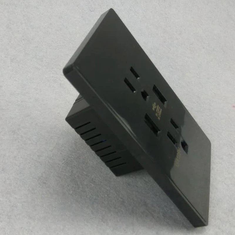 Американский стандарт розетки питания розетка с 2Usb портами для зарядки телефона