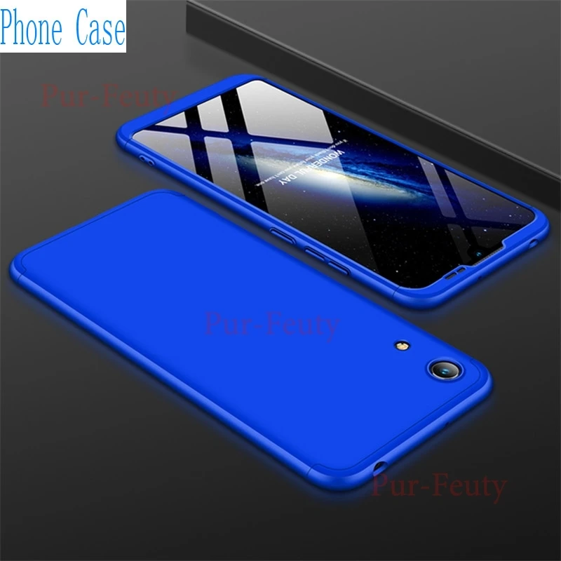 H Чехол для huawei Honor 8A JAT L29 LX3 LX1(без отверстия) Etui 360 градусов полный защитный чехол для Honor A8 JAT-L29 JAT-LX3 JAT-LX1 - Цвет: H