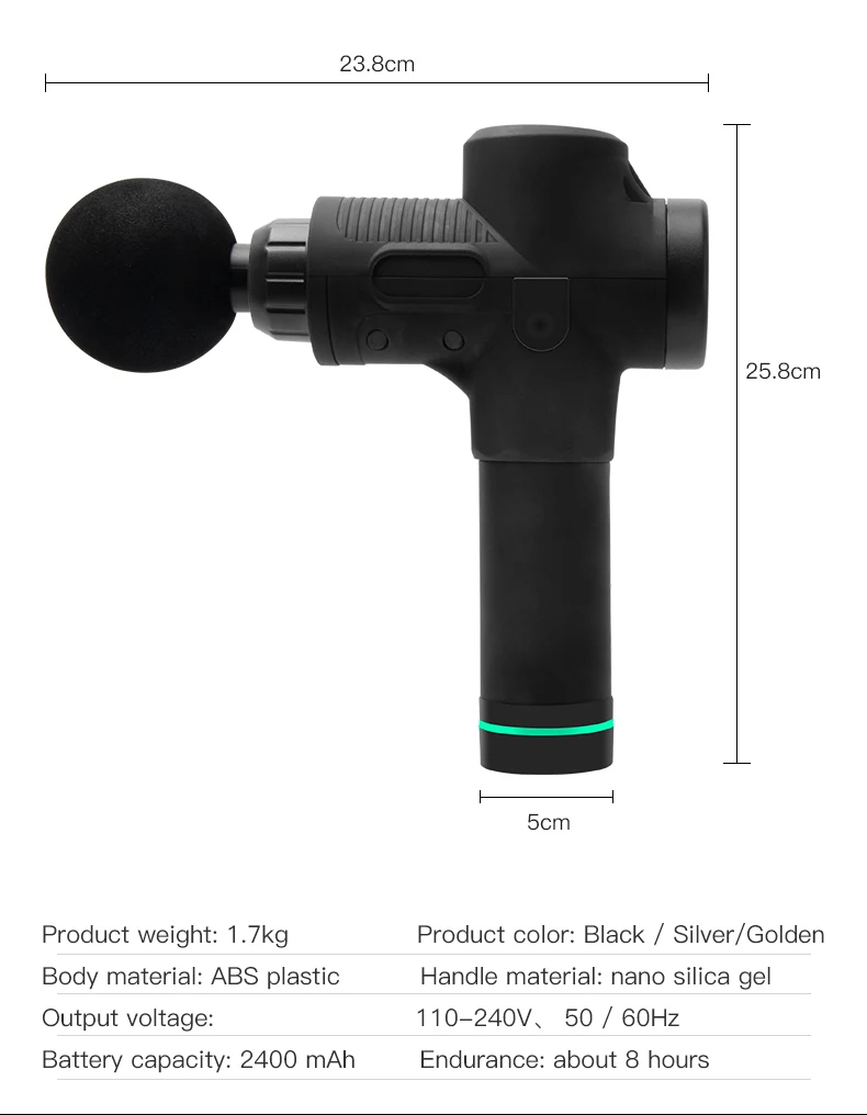 Мышечный Стимулятор, массажный пистолет, профессиональный тканевый массажер, вибрационная терапия, пистолет, расслабляющий боль, облегчение стресса, массажер для здоровья, устройство