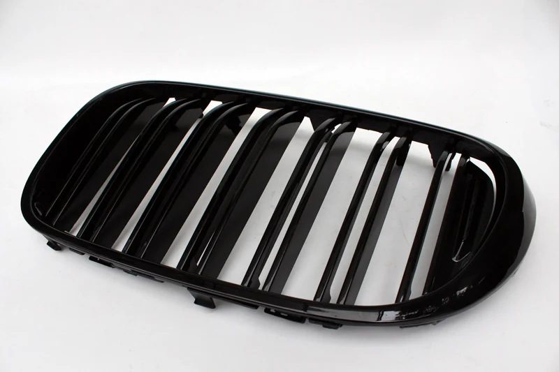 Одна пара G11 G12 передний бампер Гриль для BMW 7 серии ABS 2 slat глянцевая черная
