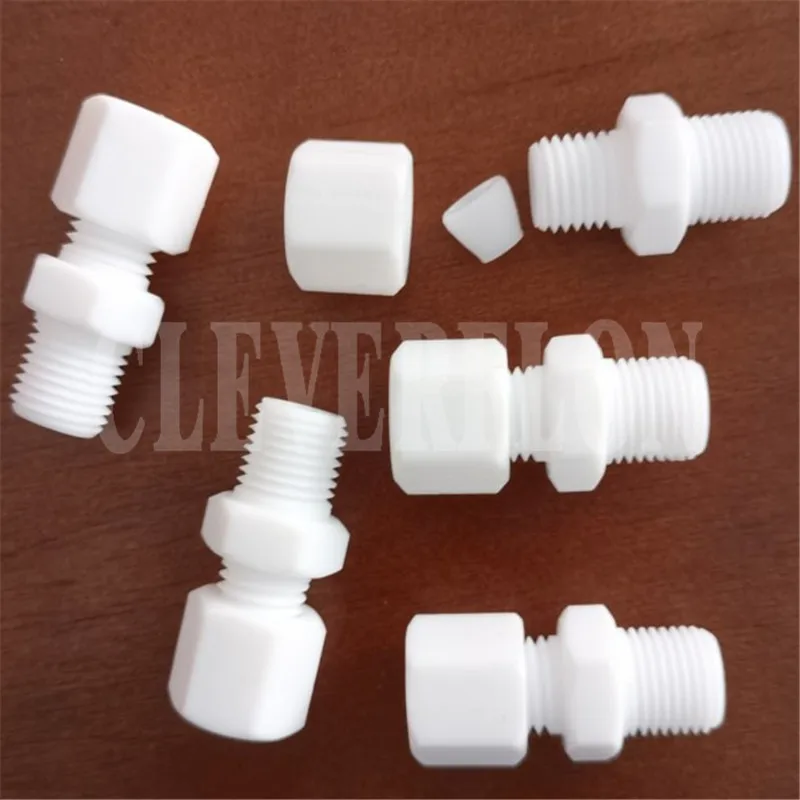 G1/4 end 8 мм PTFE F4 одинарный наконечник трубный фитинг | Канцтовары для офиса и дома