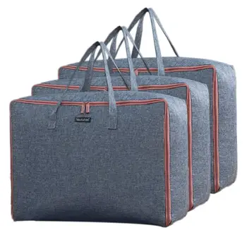 

Large Capacity Quilt Clothing Storage Bag Moving Packing Waterproof Under-Bed Storage Bag Travel Luggage Storage Bag