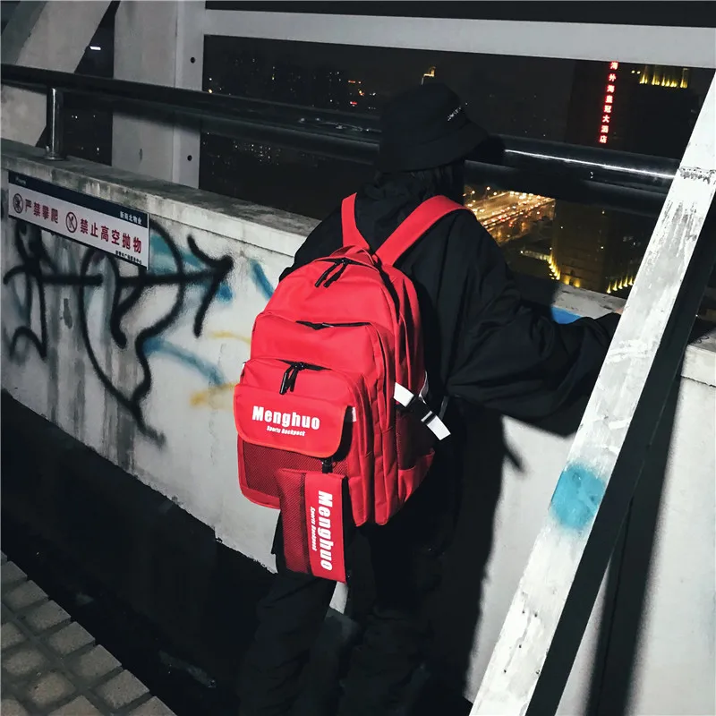 Casual large Capacity male Backpack for Teenage Girls Boys High school bag Men Bagpack big Nylon Rucksack Back Pack Women