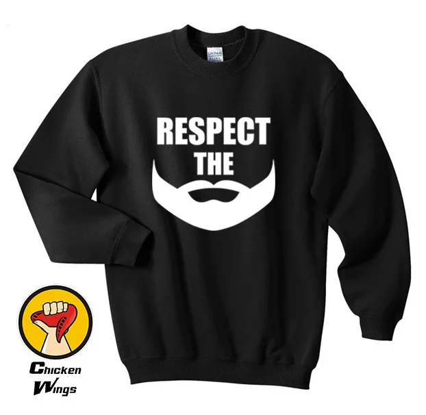 

Father Day Shirt Beard Shirt Husband Gift Respect The Beard Fathers day Gift Husband Top Crewneck Sweatshirt Unisex More Colors