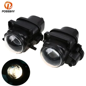 

POSSBAY Car Front Bumper Lower Fog Lights 12V 4300K Halogen Bulbs Fog Lamps 4B0941699 for Audi A6 Sedan/Avant(C5) 1998 -2001