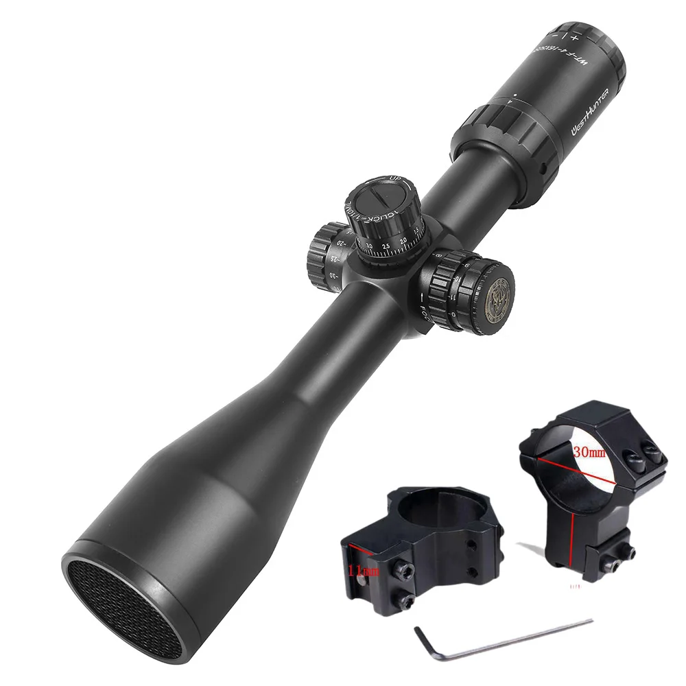 WESTHUNTER WT-F 4-16X50SFIR прицел ударопрочные оптические прицелы 30 мм трубчатые прицелы для охоты для винтовки. 308 - Цвет: hight 11mm mount