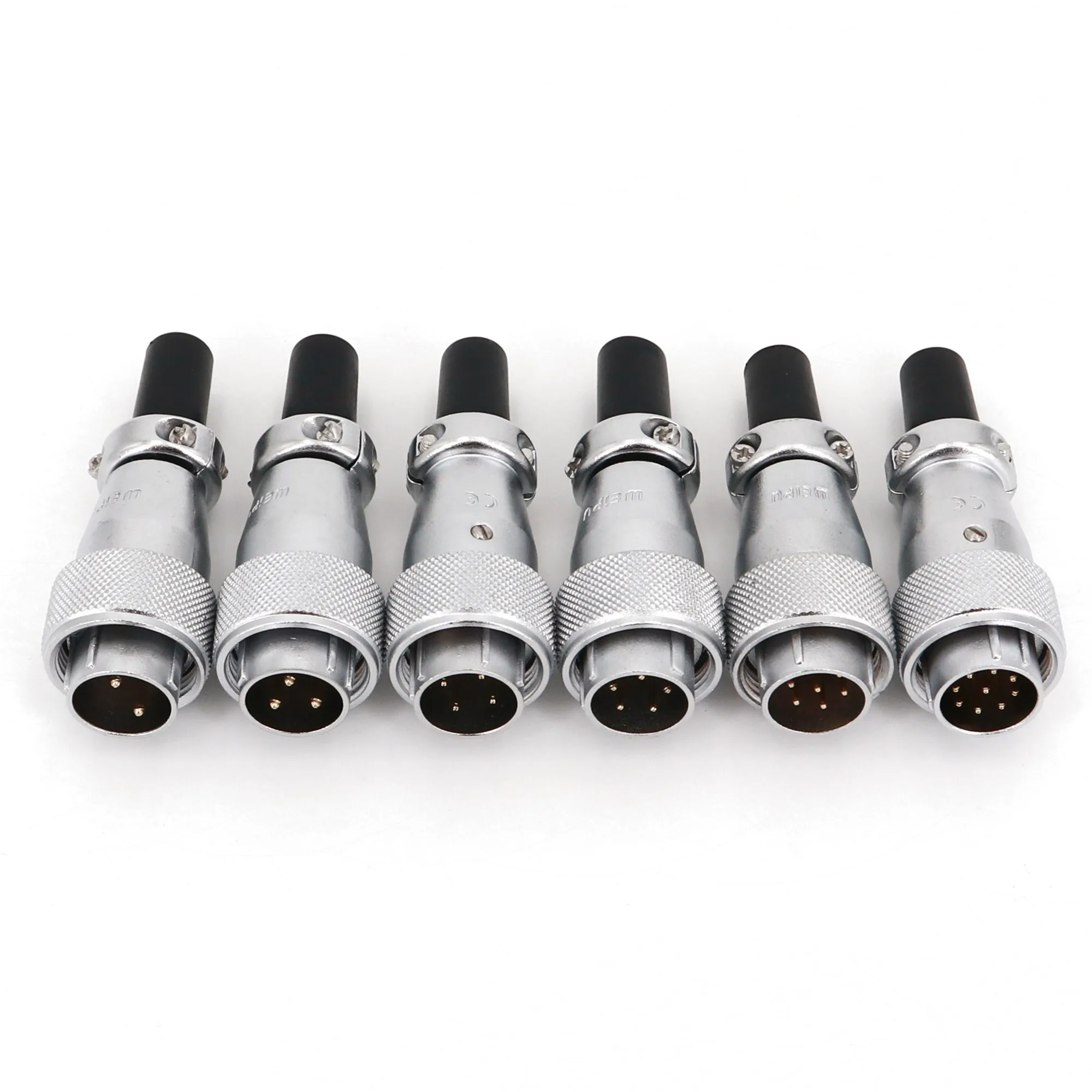Weipu WS16 TQ+Z 16mm 섀시 패널 마운트 2/3/4/5/7/9 핀 금속 항공 원형 케이블 플러그 커넥터