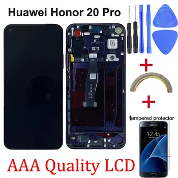 

For Huawei Honor 20 PRO LCD Display&Replacement Touch Screen Digitizer Assembly 6.26"Digitizer Assembly With Frame Repair