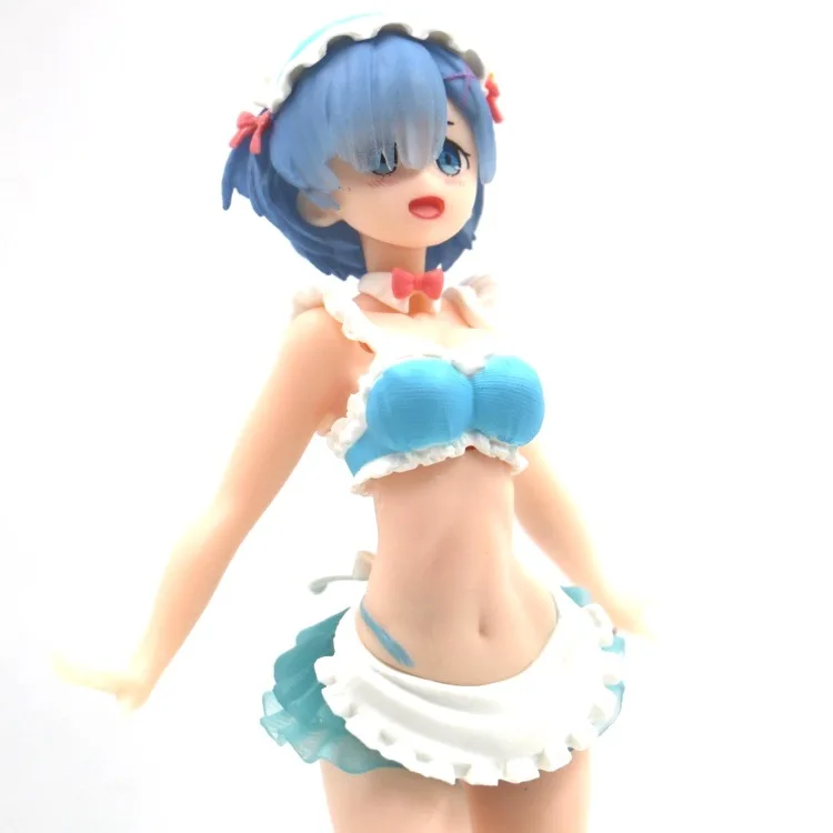 23 см аниме фигурка Re: жизнь в другом мире от Zero Rem Ram ПВХ Brinquedos Коллекционная модель
