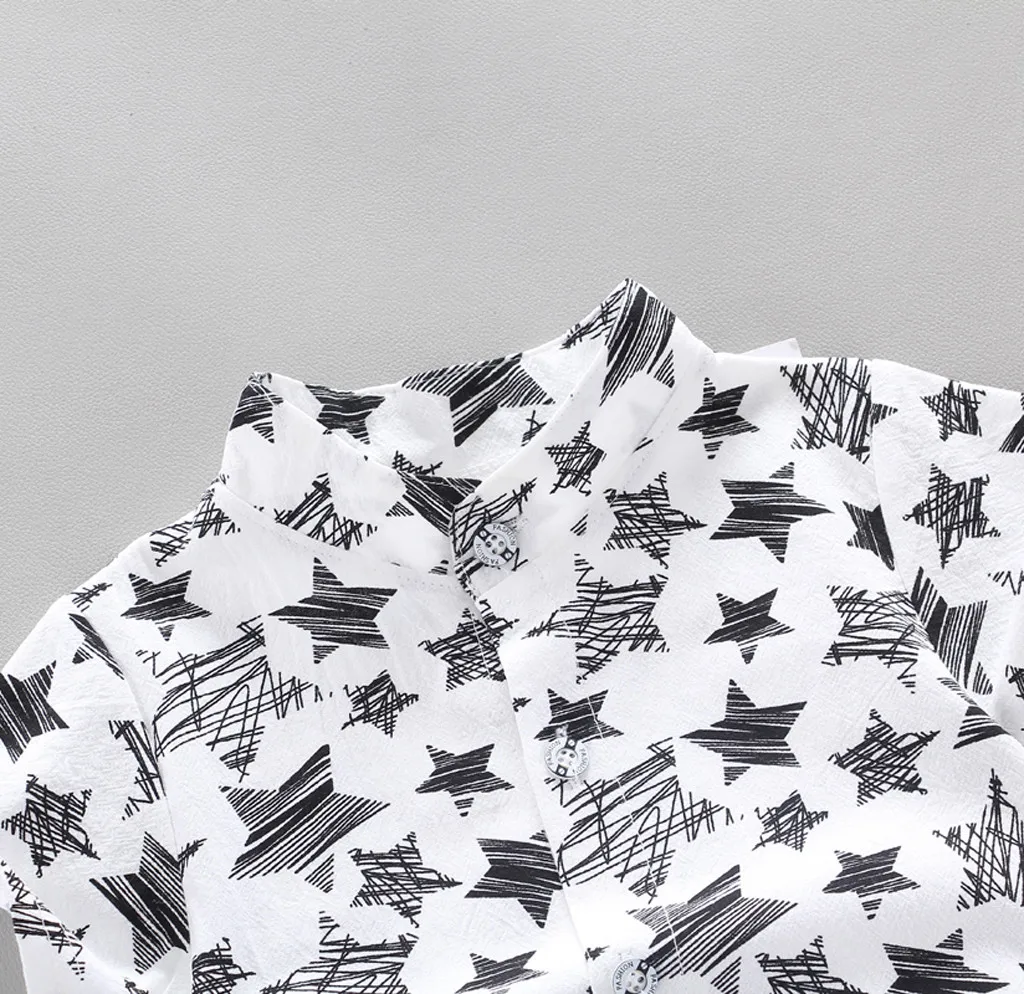 Одежда для маленьких мальчиков 0 36 месяцев комплект малышей рубашка с коротким