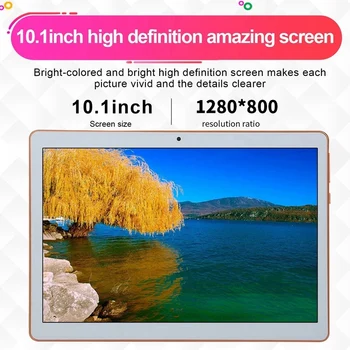 

10.1inch Business Tablet with MT6582 Quad-Core Processor 1280X800 Resolution 1GB+16GB Memory 2G/3G(EU Plug)