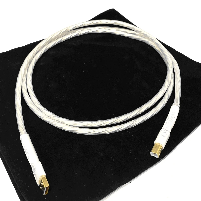 Audiophile Odin Usb A To B Cable Gold Plated Connection Usb Audio