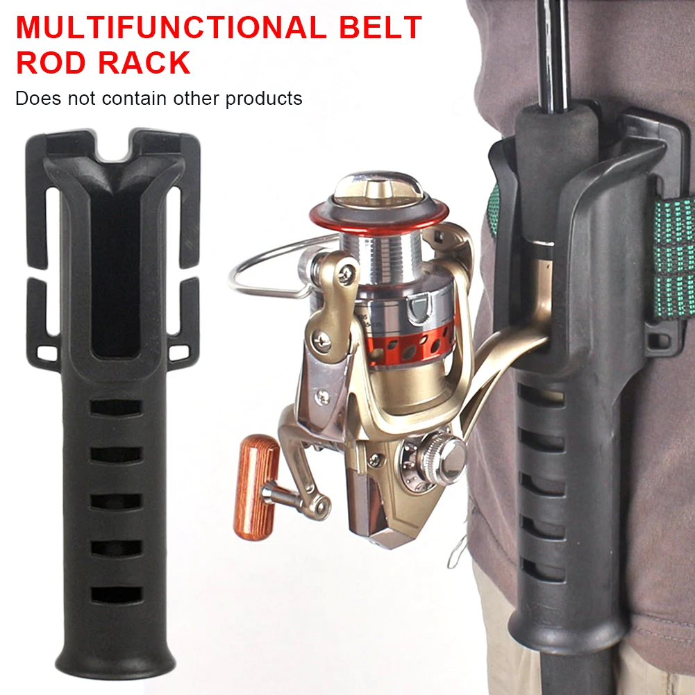 Portable Belt Rod Holder Pole Inserter Fishing Waist Multi-function Rack Quick Accessories | Спорт и развлечения