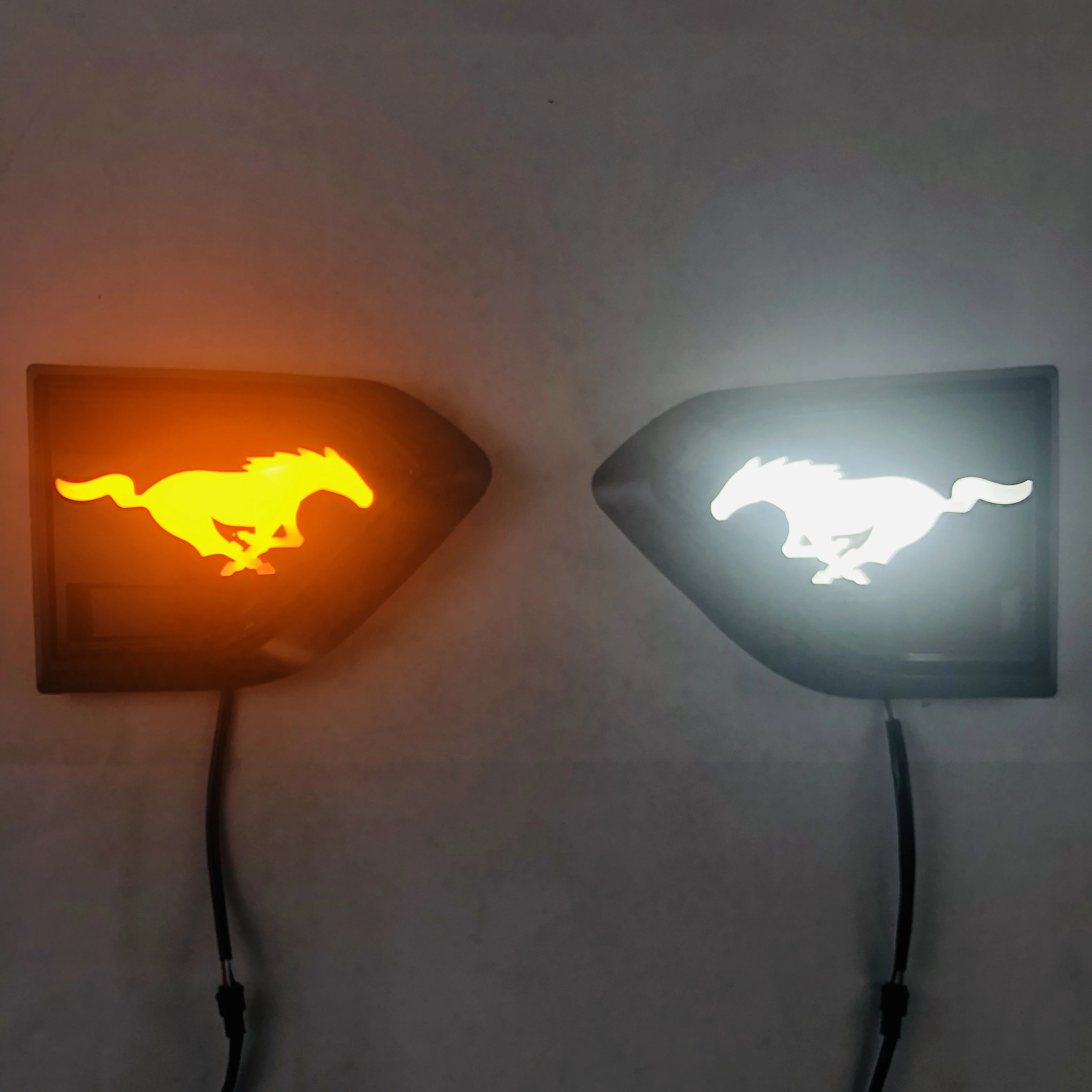 LED DRL Side Marker Signal Lights Marker Lamp Lens for Ford Ranger daylight
