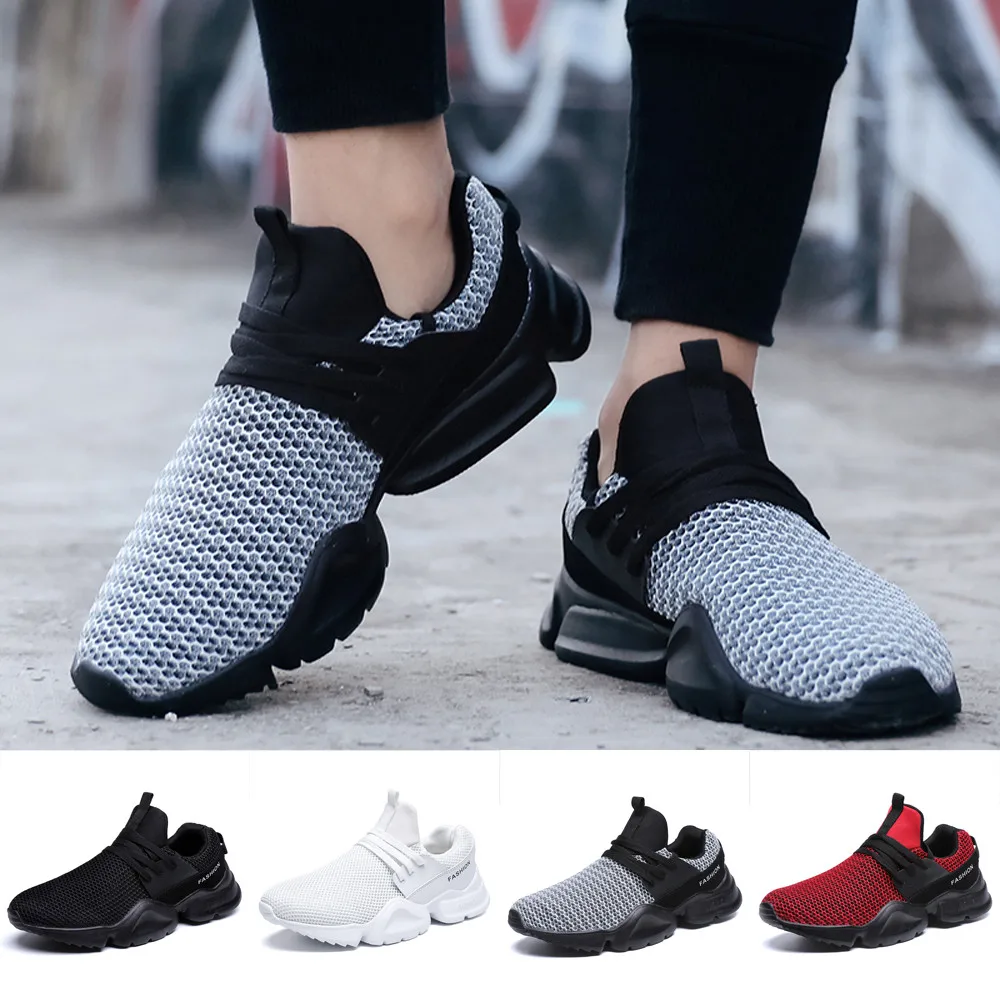 MUQGEW Casual Men‘s Shoes Lace-Up Sport Running Shoe Wear Resistant Light Breathable Sneaker Zapatillas Hombre Casual New
