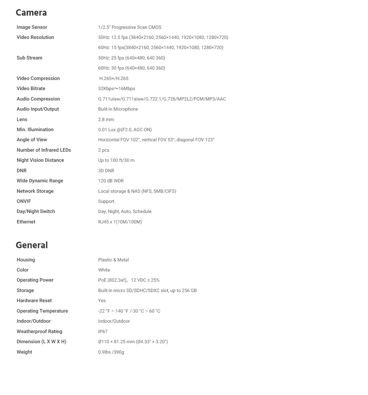 prova de intempéries rede segurança torreta câmera