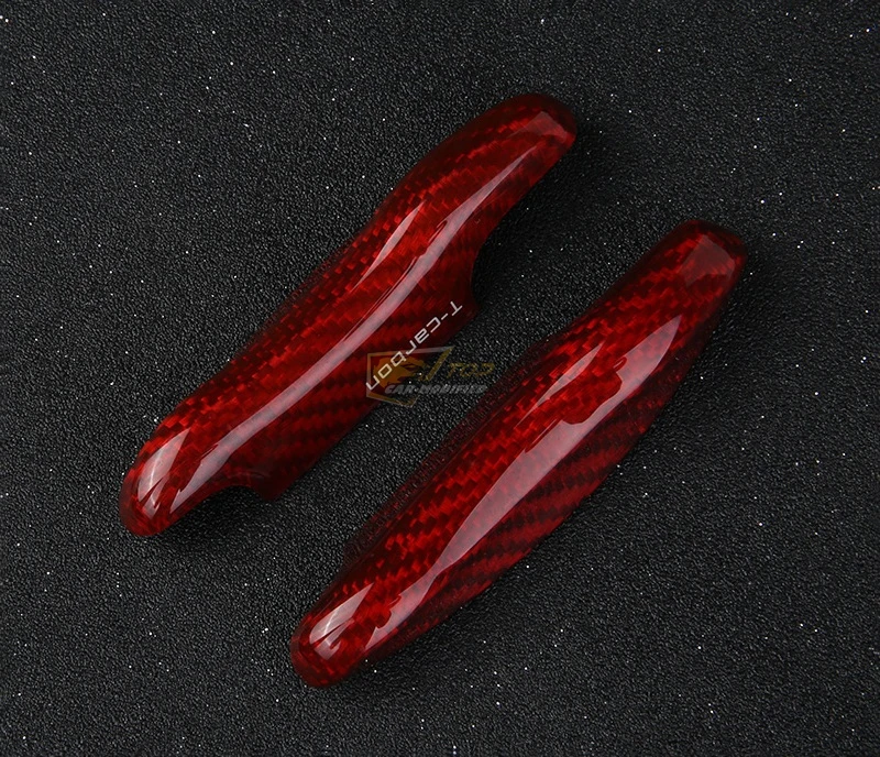 21-Free shipping 100% Real Pure DRY Carbon Fiber Car Key Case Cover Shell For Porsche Panamera  Macan  Cayenne718911