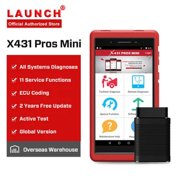 

Launch X431 Pros Mini Automotive Diagnostic Tool Car Scanner ECU Coding All System Diagnostic Scan Tool Professional PK X431 V+