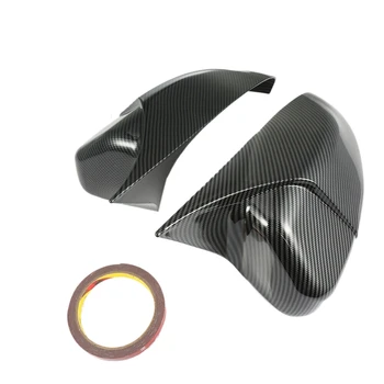

Carbon Fiber Side Rear View Mirror Cover Trim Ox Horn for Honda Accord 2018-19