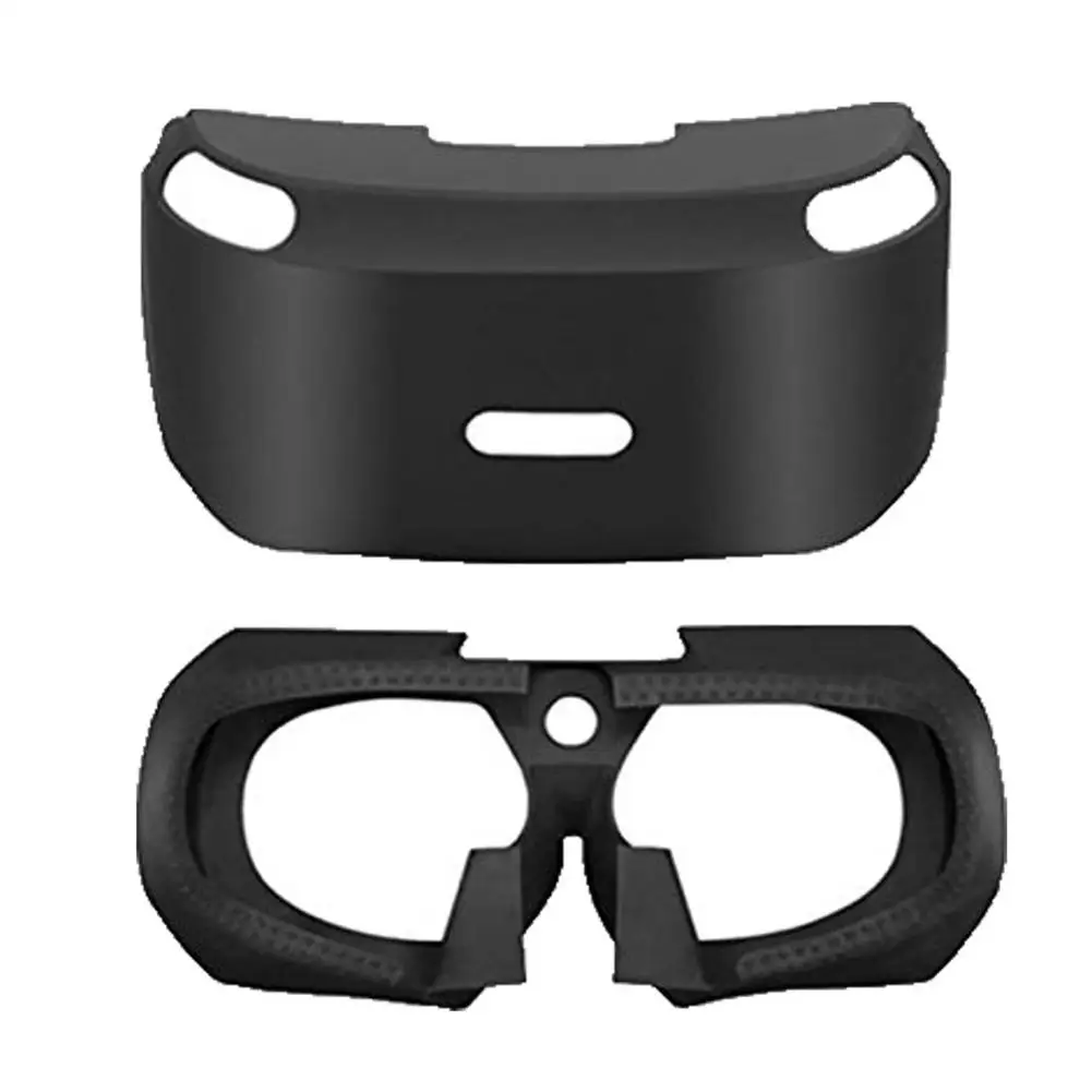 

For PS4 VR 3D Glass Protective Case PSVR Inner Eye Mask + Outer Eye Mask Silicone Sleeve PS VR Light Shield Protective Case