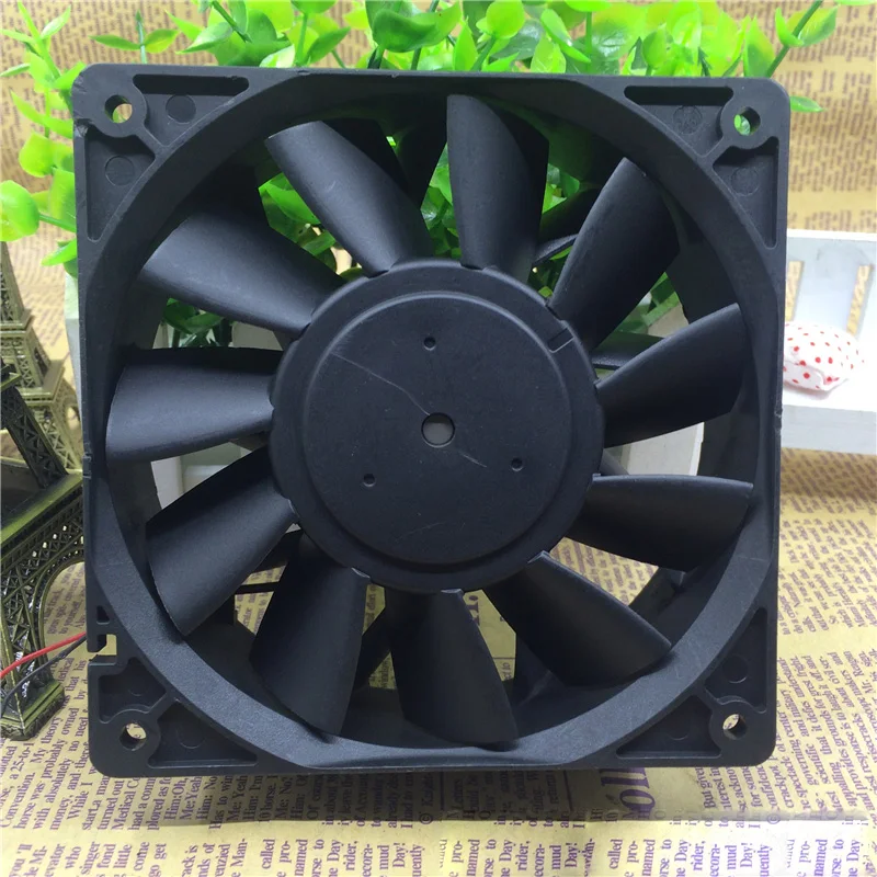Delta 12038 DC12V 3.24A 57,6 Вт PFC1212DE 12 см большой объем тепловыделения вентилятор PWM воздуходувка