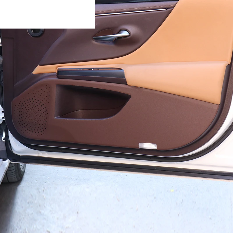 Lsrtw2017 для Lexus Es Es200 260 Es300h Внутренняя дверь автомобиля анти-кик коврик протектор интерьерные аксессуары молдинги