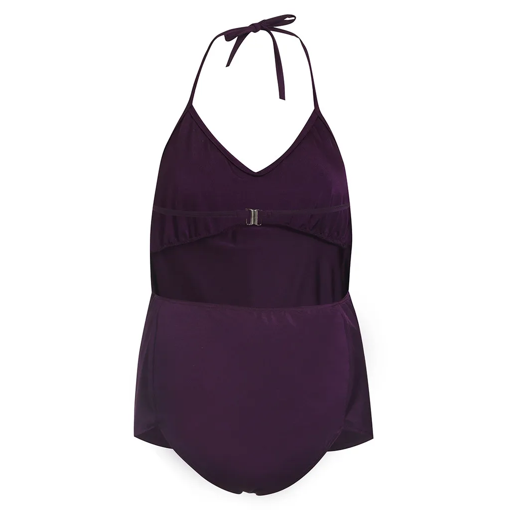

Women Maternity Solid Color Tube Top print Bikini Swimwear Bathing Suit Ladies Maternity Swimsuit Maternity Swimsuit Set L1224